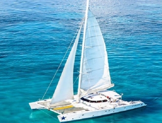 navegando en el caribe